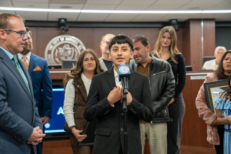 Yahir Ferreira of Fred Rodgers Magnet Academy