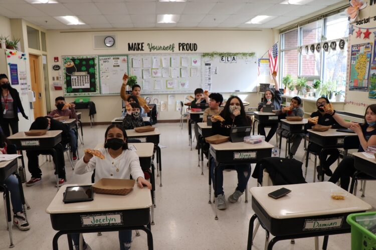 Gates Elementary Gates Celebrates Meeting Attendance Goals