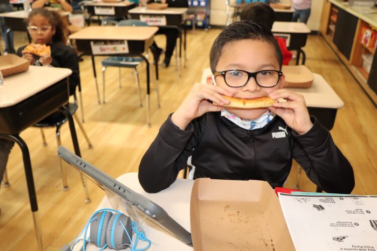 Gates Elementary Gates Celebrates Meeting Attendance Goals