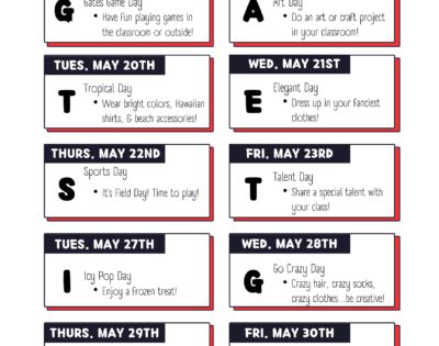 Gates Counts Down to Summer!