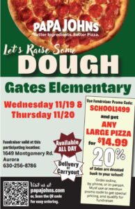 Pizza Fundraiser